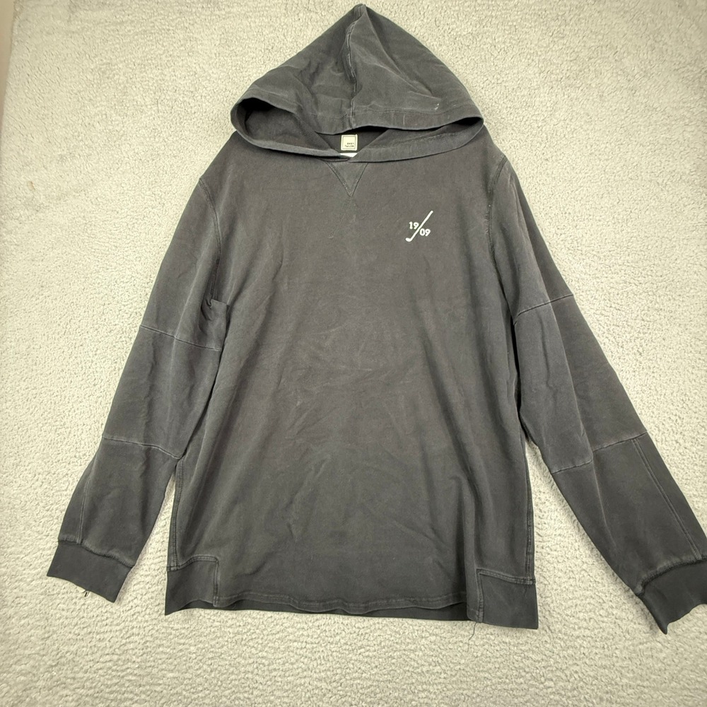 SWET‎ TAILOR Mens Gray Golf 1909 Graphic Hoodie Sweatshirt XL Cotton Blend